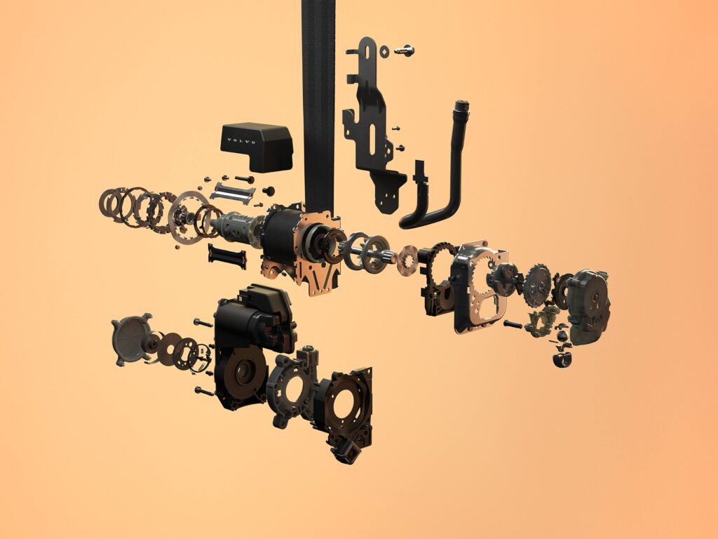 349626 New Multi Adaptive Safety Belt Exploded View