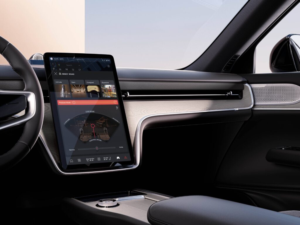 351206 Abbey Road Studios Mode Makes Global Debut In Volvo Ex90