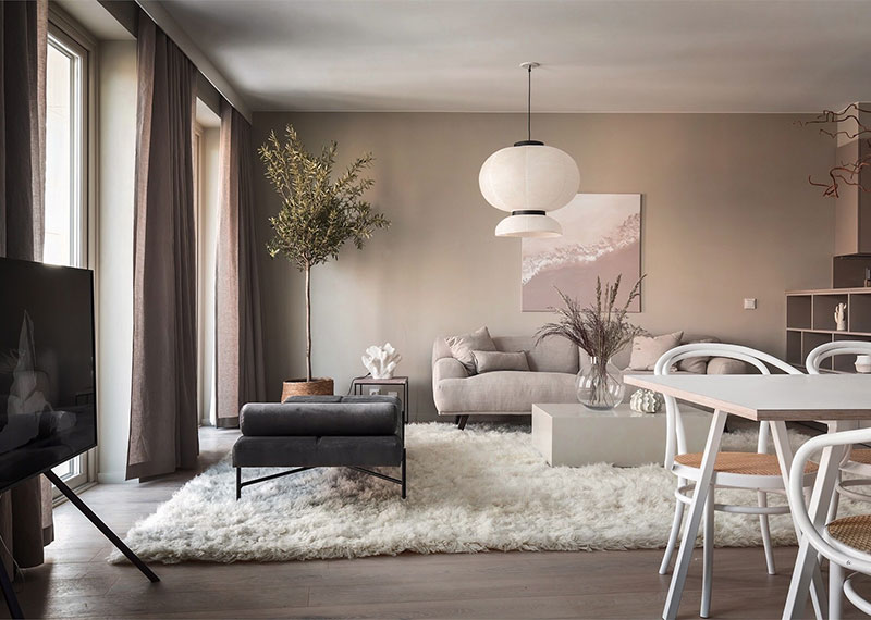 Spokoynaya Elegantnost Skandinavskogo Interiera Pufikhomes